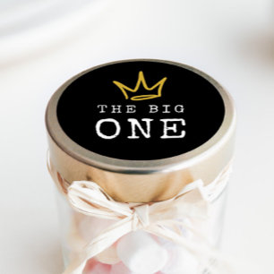 Adesivo O GRANDE   Partido primeiro aniversario dos anos 9