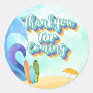 Adesivo O Grande Um Sticker de Agradecimento de Aniversári