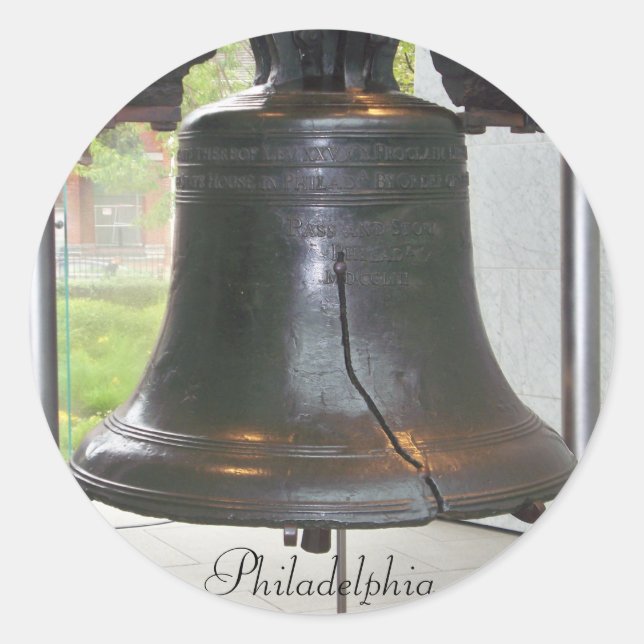 ADESIVO O GRANDE VESTIDO ROUND DA FILADELPHIA (Frente)