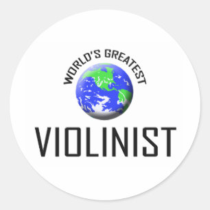 Adesivo O grande violinista do mundo