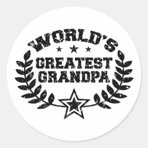 Adesivo O grande vovô do mundo