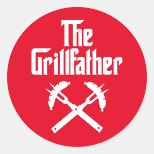 Adesivo O Grilldad Com Cães Quentes