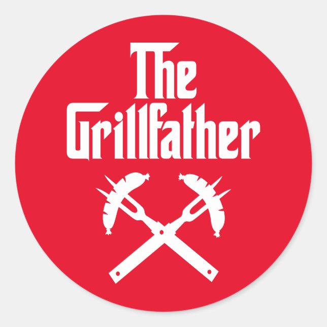 Adesivo O Grilldad Com Cães Quentes (Frente)