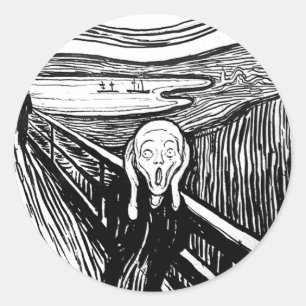 Adesivo O gritar por Edvard Munch