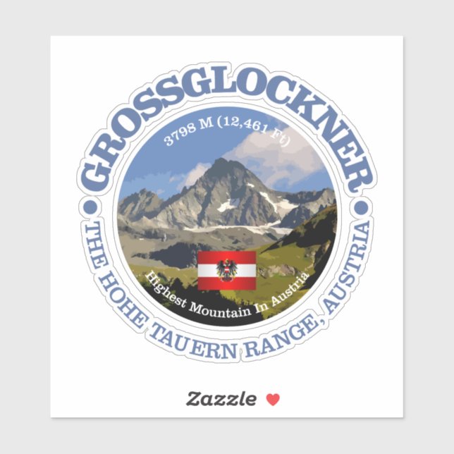 Adesivo O Grossglockner (Folha)