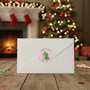 Adesivo O Grpolegadas Cindy-Lou, Endereço De Natal