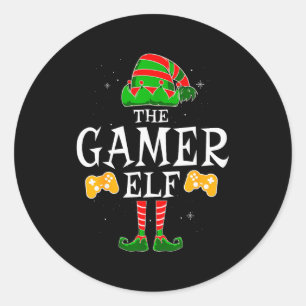 Adesivo O Grupo Duende Gamer Combinando Natal Família Holi