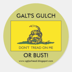 ADESIVO O GULCH OU O BUSTO DE GALT