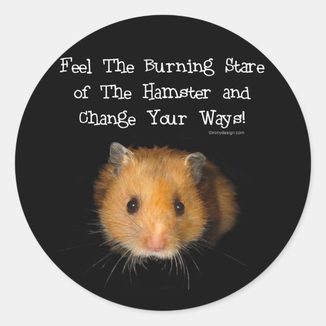 Adesivo O Hamster (Frente)