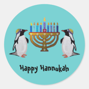Adesivo O Hannukah escolhido congelado