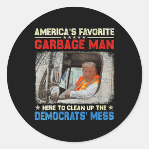 Adesivo O Homem-Grande Favorito dos Estados Unidos corre e