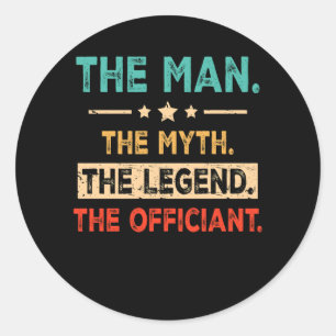 Adesivo O Homem Mito A Lenda Oficialmente Oficiente De Cas