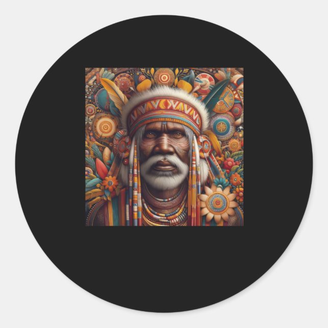 Adesivo O Indígenas australiano Aboriginal Sticker (Frente)