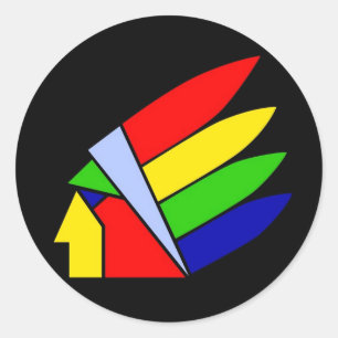 Adesivo O índio americano