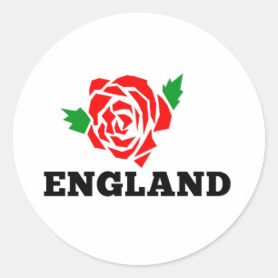 Adesivo O inglês de Inglaterra do rugby aumentou