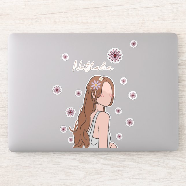 Adesivo O instantâneo de beleza personalizável (Computador)