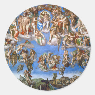 Adesivo O Juízo Final de Michelangelo