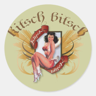Adesivo O kitsch Bitsch: Pin-Acima do tatuagem do kitsch