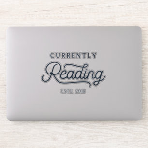 Adesivo O Laptop ou o carro de leitura atual