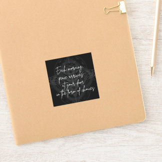 Adesivo O lembrete da forma das opções