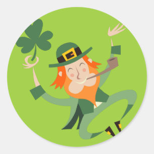 Adesivo O Leprechaun da dança