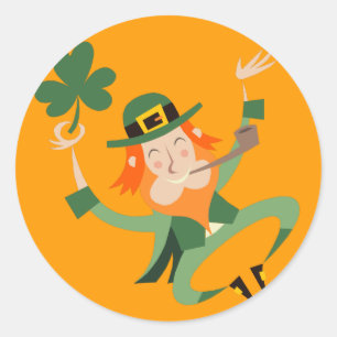 Adesivo O Leprechaun Dançante