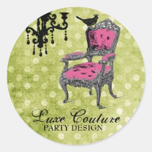 Adesivo O limão fabulosa francês do GC pontilha a etique