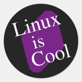 Adesivo O Linux é legal