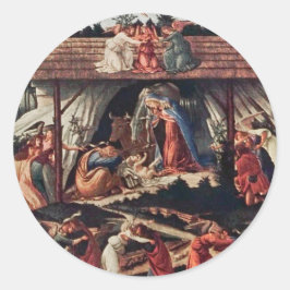 Adesivo O livro infantil do Natal Feriado