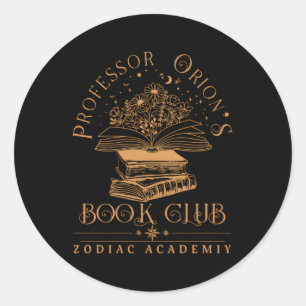 Adesivo O Livro Ne Do Clube Do Professor Orion, Da Academi