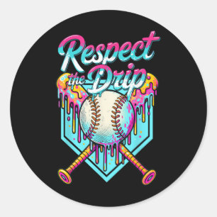 Adesivo O Lixo Do Sorvete Baseball Respeita O Lixo