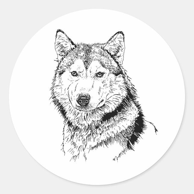 ADESIVO O LOBO (Frente)