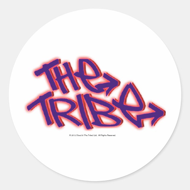 Adesivo O logotipo oficial da tribo (Frente)