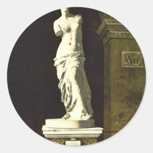 Adesivo O Louvre, o Vênus de Milo, classe de Paris, Franc