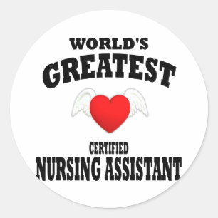 Adesivo O maior assistente de enfermagem do mundo
