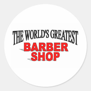 Adesivo O maior Compro barbeiro do mundo