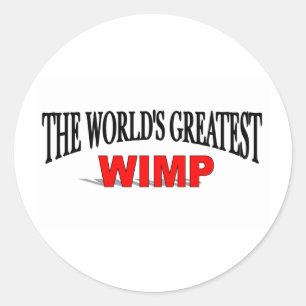 Adesivo O maior Wimp do mundo