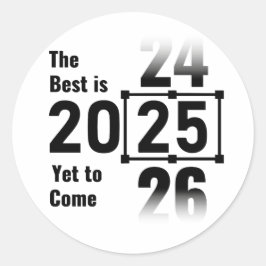 Adesivo O melhor ainda está para chegar em 2025