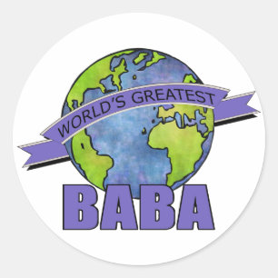 Adesivo O Melhor Baba do Mundo