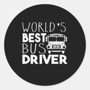 Adesivo O melhor driver de barramento do mundo