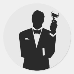 Adesivo O melhor homem ou padrinho de casamento convidam