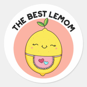 Adesivo O melhor Lemom Funny Lemon Pun