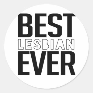 Adesivo O MELHOR LESBIANO JÁ T-Shirt