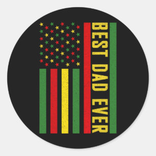 Adesivo O melhor Pai da bandeira americana Dda do Pai Déci