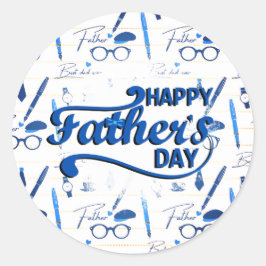 Adesivo O melhor Pai de sempre, Dia de os pais feliz