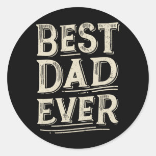 Adesivo O Melhor Pai De Todos Os Anos Do Aniversário Da Fi