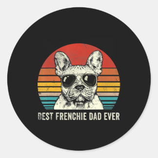 Adesivo O melhor Pai francês para o Pai do Bulldog nunca t