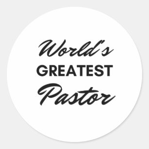 Adesivo O melhor pastor do mundo