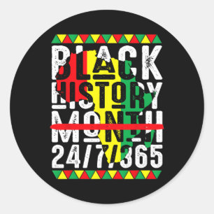 Adesivo O Mês Um Mês de História Negra Não Pode Manter Nos