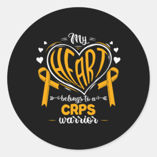 Adesivo O Meu Coração Pertence A Um Guerreiro Do Crps Crps